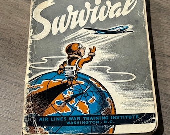 Survival - Airlines War Training Book - 1943