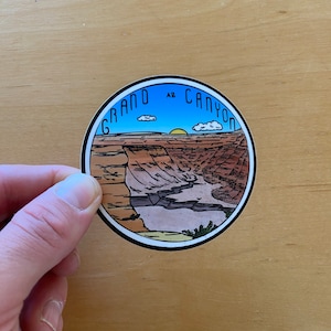Grand Canyon 3” x 3” Sticker