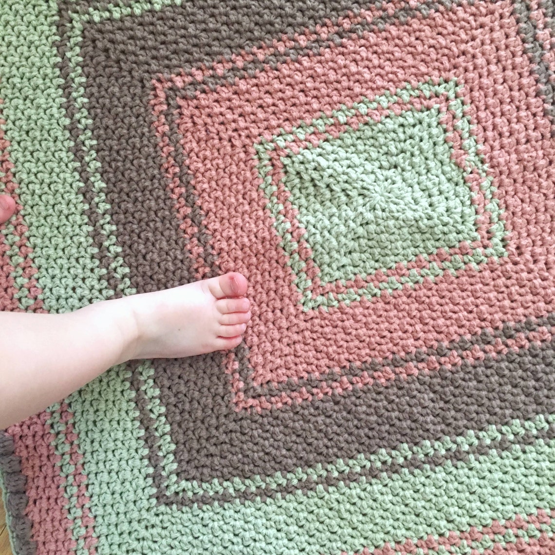 CROCHET PATTERN Sweet Pea Baby Blanket Pattern Crochet Baby Etsy