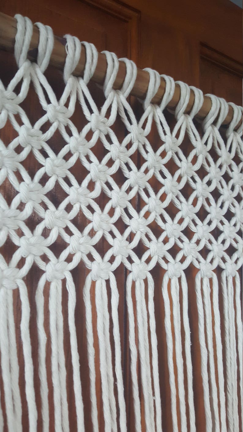 DIY Macrame Rug Kit for Easy Bath Mat Wallhanging Cotton Etsy