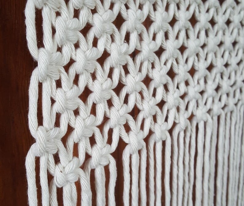 DIY Macrame Kit for Easy Bath Mat or Rug Cotton Rope Macrame Etsy