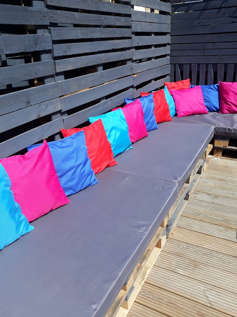 Waterproof Floor Cushions Outside Cushions Pallet Furniture Etsy