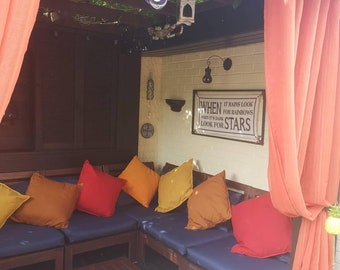 Waterproof Garden Furniture Cushion Covers, Rattan Pallet Cushions