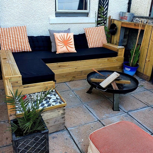 Waterproof Rattan Furniture Cushion Covers Pallet Furniture Etsy UK