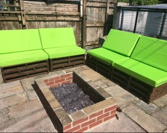 Waterproof Pallet Furniture Cushion Covers, Custom Garden Furniture