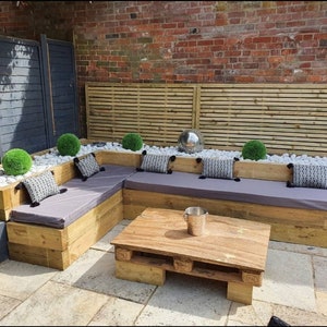 Garden bench seat cushion covers discount