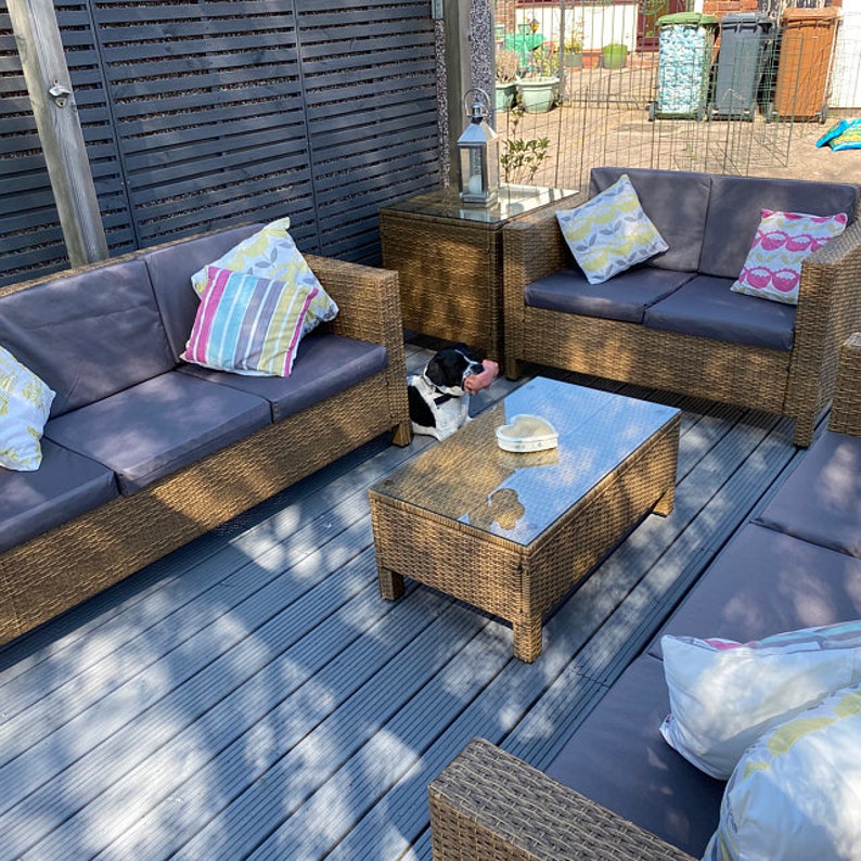 Waterproof Rattan Furniture Cushion Covers Pallet Furniture Etsy UK