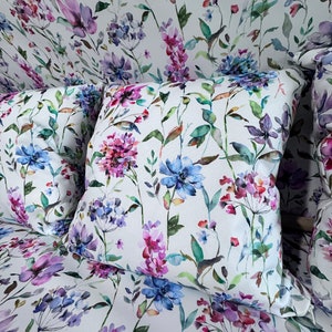 Water-repellent Giardino Multi and Flower Garden garden furniture cushion covers