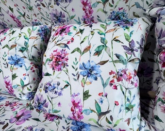 Water-repellent Giardino Multi and Flower Garden garden furniture cushion covers