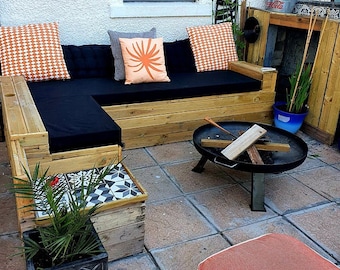 Waterproof Rattan Furniture Cushion Covers, Bespoke Pallet Cushions