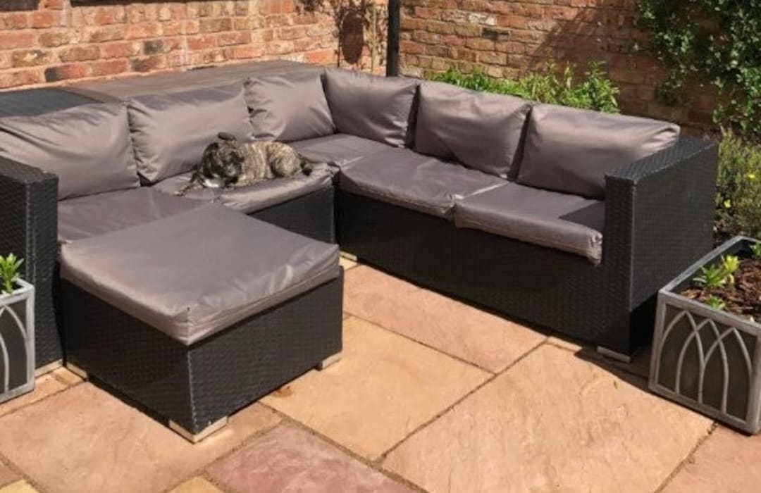 Waterproof Rattan Furniture Cushion Covers, Pallet Furniture Cushion