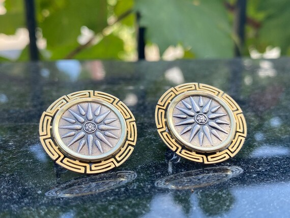 Beauty's Byzantine Key Ring - Brass 11 / Silver