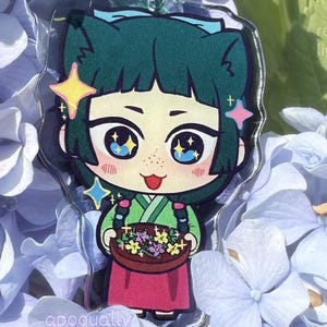 Apothecary Detective Acrylic Charm