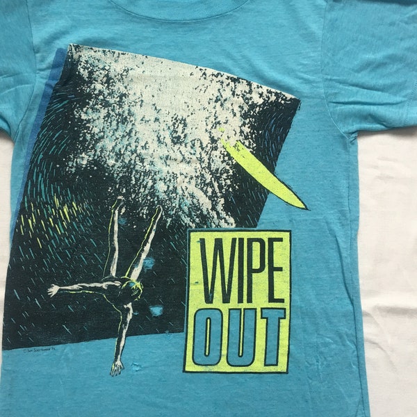 Vintage surfer shirt by Sun Sportswear-surf-wipe out