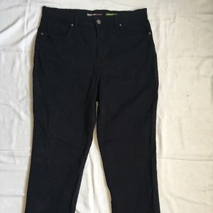Women's Black Denim Pants-33 Waist-black Jeans by Style & - Etsy
