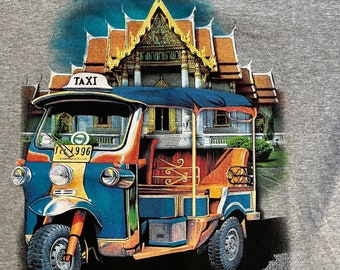 Tuk Tuk Thailand Souvenir Shirt-thai-bangkok - Etsy