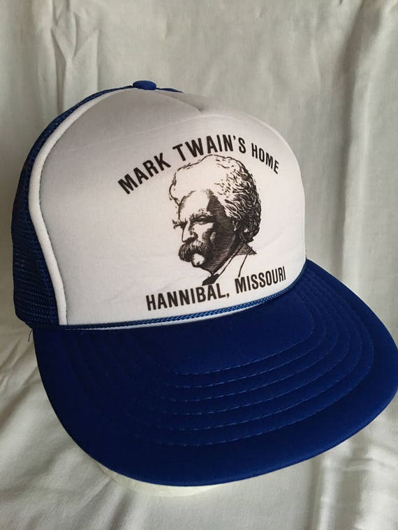 Mark Twain trucker hat- Tom Sawyer -Huckleberry Fi