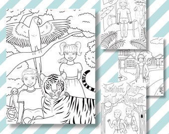 Jw Coloring Book Etsy