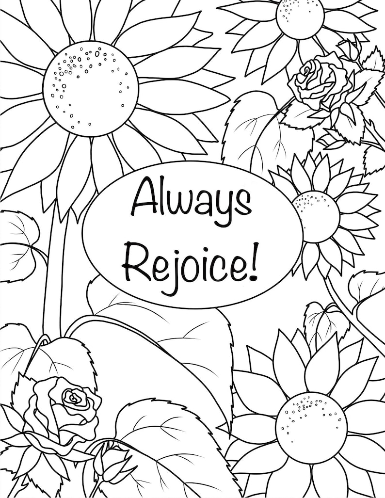 4 Printable Coloring Pages JW - Etsy Canada