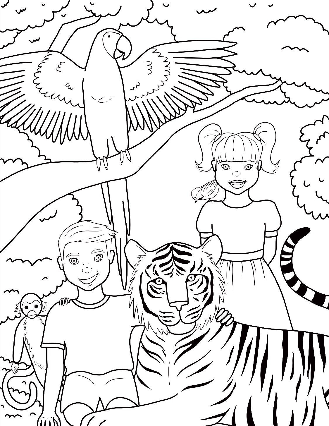 4 Printable Coloring Pages Kids JW - Etsy New Zealand