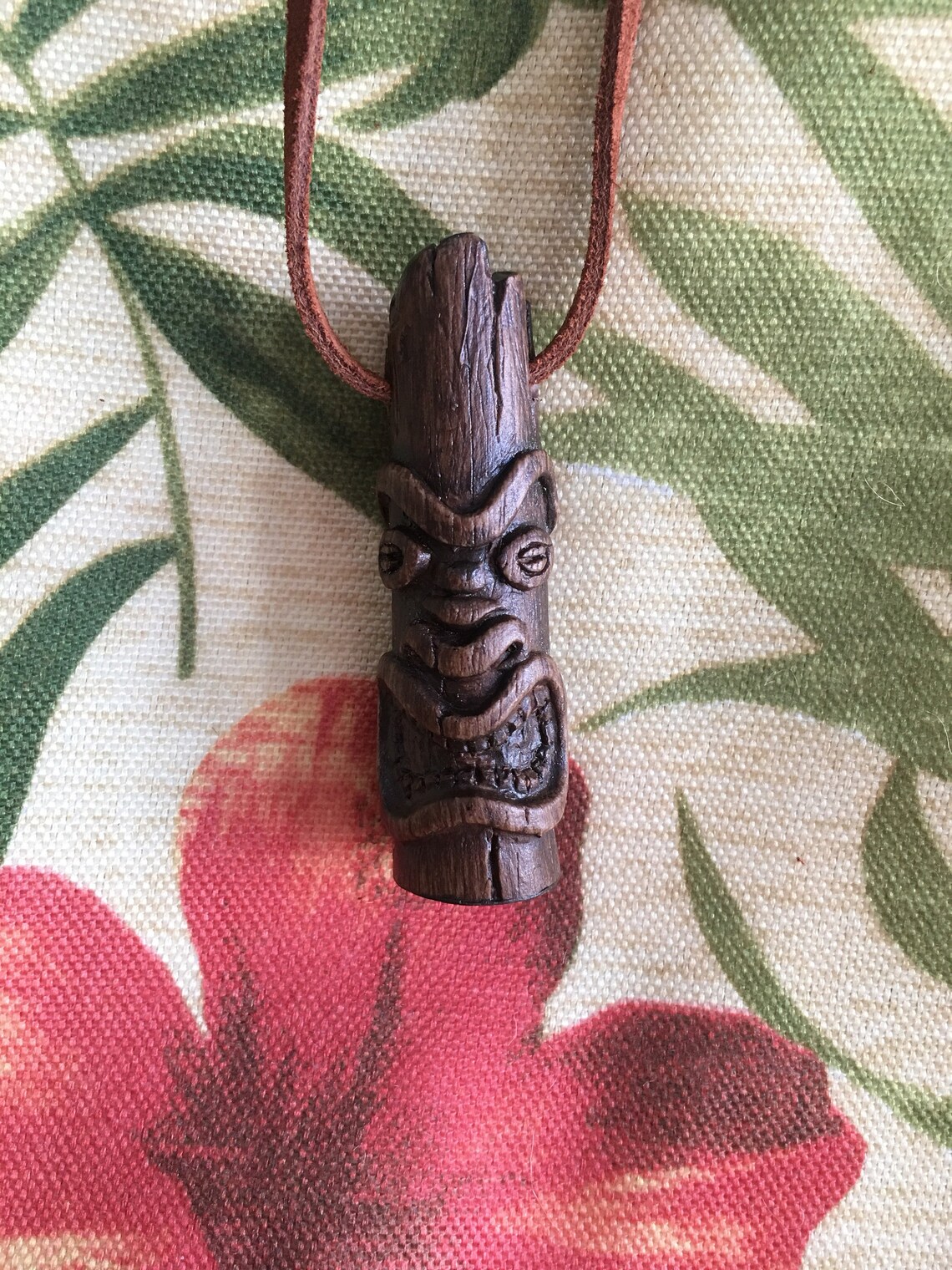 Tiki Necklace Etsy
