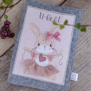 Embroidery file I love you rabbit Leni 16x26