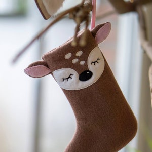 Sewing Pattern Santa Stocking Deer and Fox Ebook