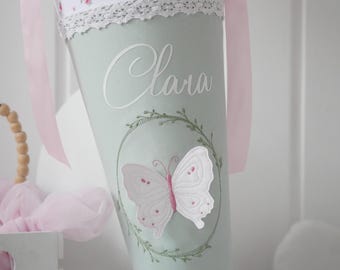 Embroidery file 3D butterflies 13x18 set with 10 flower wreaths