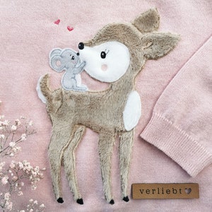 Embroidery file Mouse with fawn 18x30