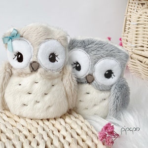 Embroidery file ITH Owl 13x18