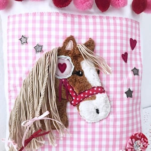 Stickdatei Pony Lulu 16x26 Pferd Doodle 3D Bild 1