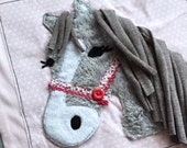 Applikationsvorlage Lulu Pony / Pferde Applikation