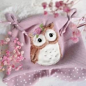 Embroidery file Boho Owl with Wreath 10x10