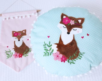 Embroidery file Boho-Fox 13x18