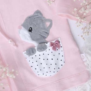 Embroidery File Set Pocket Cat Mimi 10x10