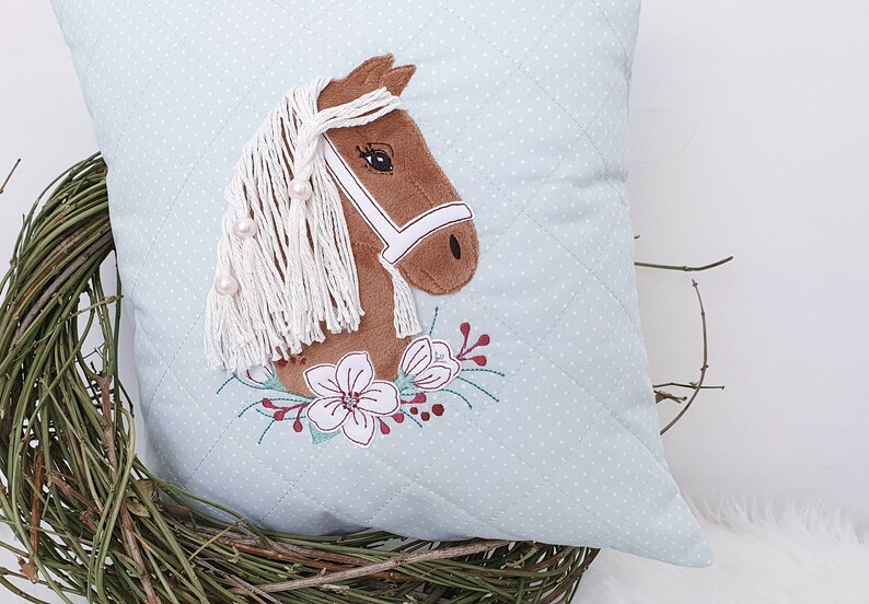 Large File Set Horse Cinnamon Star, Unicorn and Snowflake 13x18 image 6