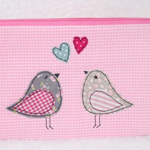Embroidery file little birds in love 10x10 image 2