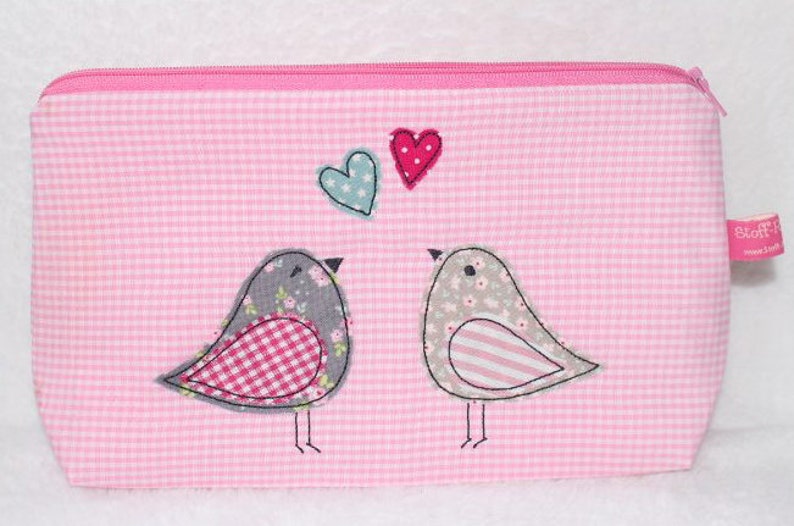 Embroidery file little birds in love 10x10 image 2