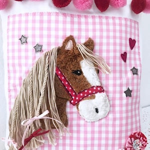 Embroidery file Pony Lulu 13x18 Horse Doodle 3D image 3