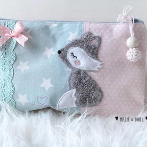 Fichier de broderie renard amour 10x10