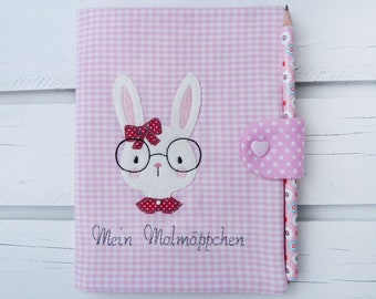Embroidery file Schlaubergerhasenmädchen 13x18 rabbit