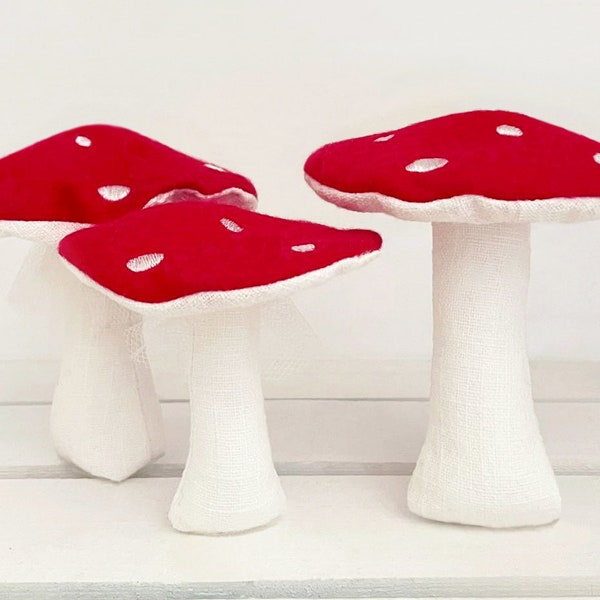 Embroidery file ITH fly agaric