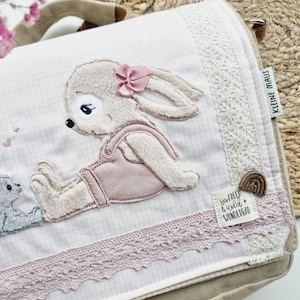 Embroidery file Friends Rabbit and Mouse 13x18