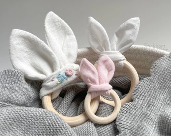 Fichier de broderie ITH oreilles de lapin 10x10, 13x18, 16x26 et 18x30