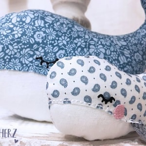 Ebook/Sewing Pattern Little Whale Baby (digital sewing pattern)
