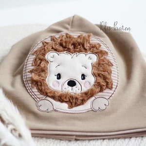 Embroidery file Hello little lion Lino 10x10