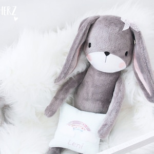 ITH embroidery file rabbit Leni cuddly toy 18x30