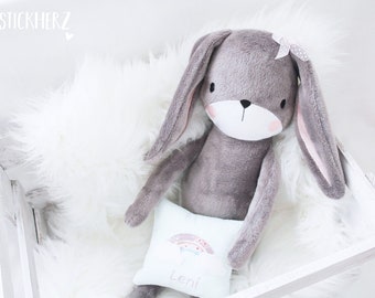 ITH embroidery file rabbit Leni cuddly toy 18x30