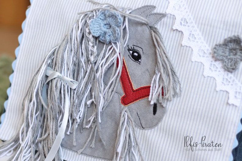Large File Set Horse Cinnamon Star, Unicorn and Snowflake 13x18 image 2