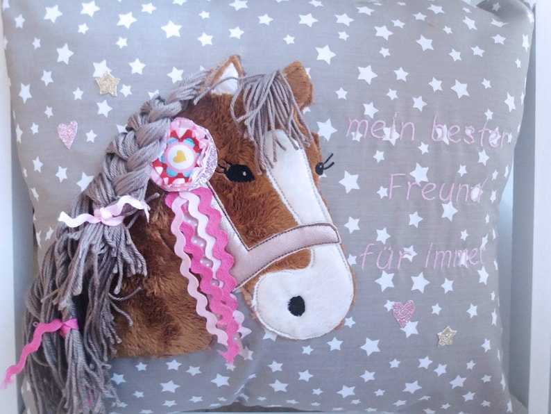 Embroidery file Pony Lulu 13x18 Horse Doodle 3D image 2